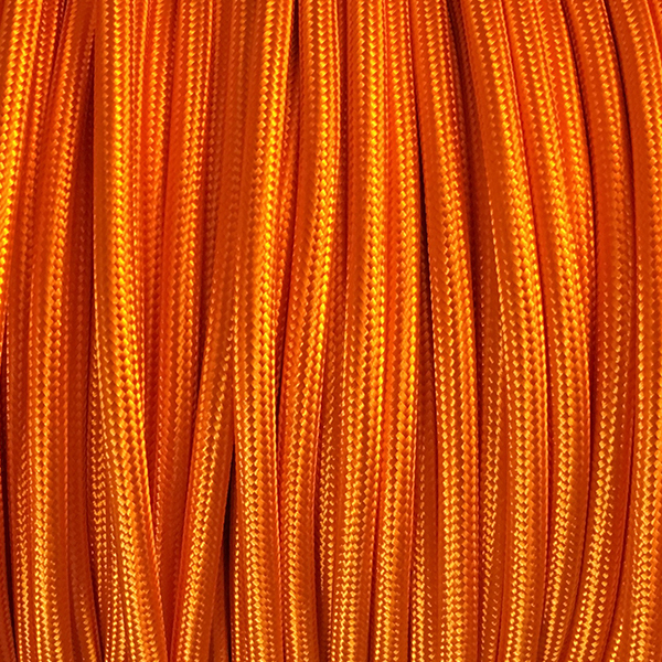 Textilkabel orange