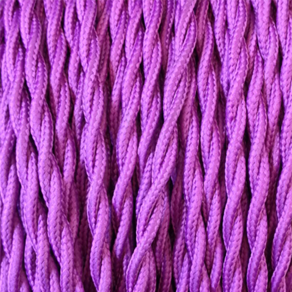 Kabel geflochten violett